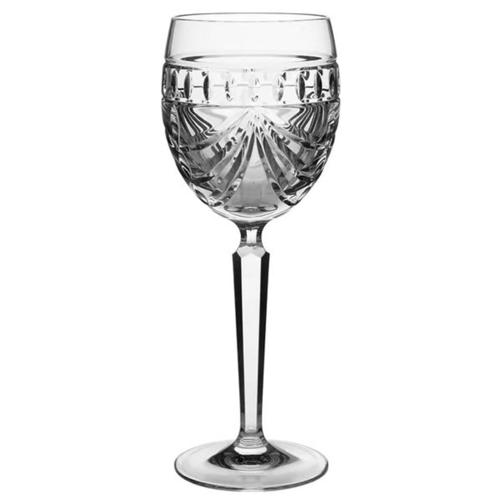 Waterford Crystal Overture Wine Glass Water Goblet 8 inches Discontinued